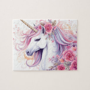 Süßes magisches Einhorn Puzzle
