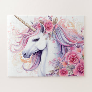 Süßes magisches Einhorn Puzzle