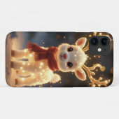 Süßes magisches Rentier mit funkelnden Lichtern Case-Mate iPhone Hülle (Rückseite (Horizontal))