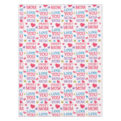 Süßes Mama Liebe Mama Kostenvoranschlag Tischdecke (Vorderseite)