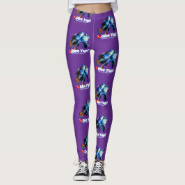 Süßes Mandarin-Fisch-Paar Leggings