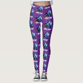 Süßes Mandarin-Fisch-Paar Leggings