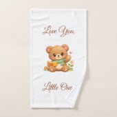 Süßes Märchen-Lesebär-3-teiliges-Kindertuch-Set Badhandtuch Set (Handtuch)