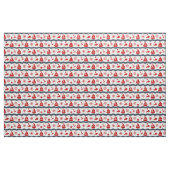 Süßes maritimes Muster Stoff (Fat Quarter (45,7 x 55,9 cm))
