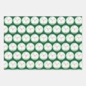 Süßes Matcha-Latte-Geistchen Geschenkpapier Set (Vorderseite 3)