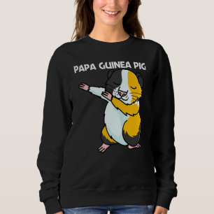 Süßes Meerschweinchen für Männer Vater Haustier Ti Sweatshirt