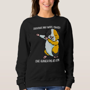 Süßes Meerschweinchen für Männer Vater Haustier Ti Sweatshirt