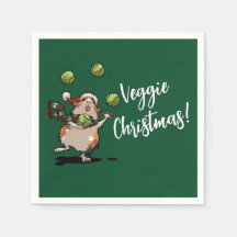 Süßes Meerschweinchen Gemüse Weihnachten! Rosenkoh