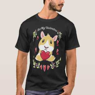 Süßes Meerschweinchen Valentinstag T-Shirt