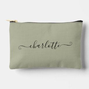 Süßes, minimalistisches, personalisiertes Mädchen- Zubehörtasche