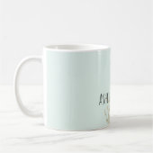Süßes Minz-Lamm Ostern Kaffeetasse (Links)