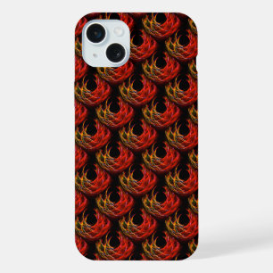 Süßes modernes Boho-elegantes abstraktes Kunstmust iPhone 15 Plus Hülle