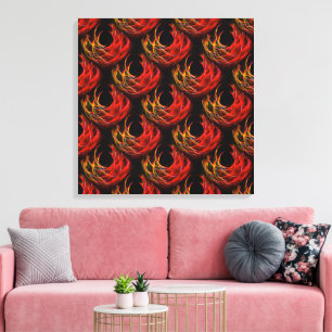 Süßes modernes Boho-elegantes abstraktes Kunstmust Leinwanddruck