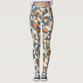 Süßes modernes Fliesenmuster Leggings (Vorderseite)