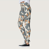 Süßes modernes Fliesenmuster Leggings (Links)