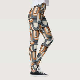 Süßes modernes Fliesenmuster  Leggings
