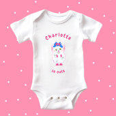 Süßes Monster Baby Strampler