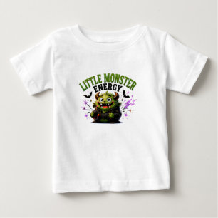 🎃 Süßes Monster Halloween-Spruch 👹 Baby T-shirt