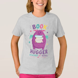 Süßes Monster Kinder T-Shirt 'Buch Umarmer' Lust