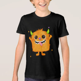 Süßes Monster-Kinder-T-Shirt, Geburtstagsgeschenk  Tri-Blend Shirt
