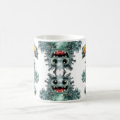 Süßes Monster namens "Giggle Gear" Kaffeetasse (Mittel)