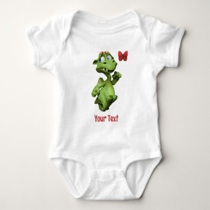 Süßes Monster Schmetterling Geschenk Baby Strampler
