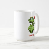 Süßes Monster Schmetterling Geschenk Kaffeetasse (VorderseiteRechts)