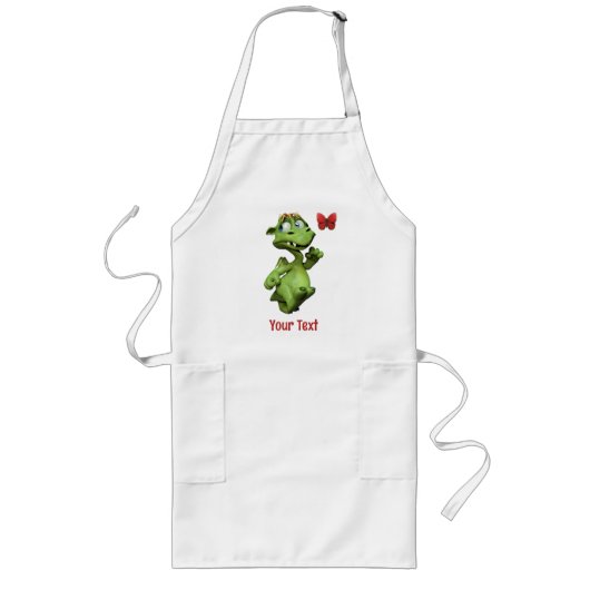 Süßes Monster Schmetterling Geschenk Lange Schürze (Vorne)