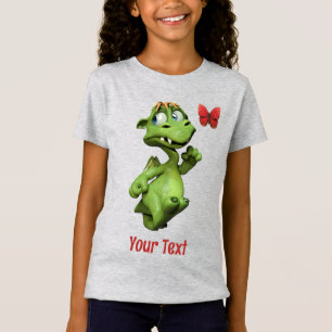 Süßes Monster Schmetterling Geschenk T-Shirt