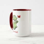 Süßes Monster Schmetterling Geschenk Tasse (Vorderseite Links)