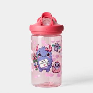 Süßes Monster Valentinstag  Trinkflasche