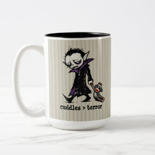 Süßes Monster Vampir Sockenäffchen Spielzeug Lusti Zweifarbige Tasse