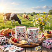 Süßes „Moo Cow“-Cartoon-Design Tasse