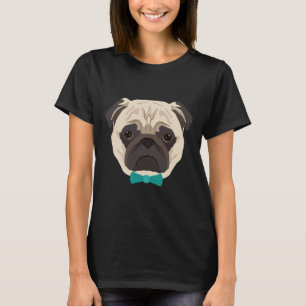 Süßes Mops-Gesicht-Vektor 967 T-Shirt