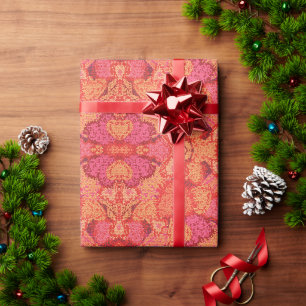 Süßes Mosaik-Herzen-Design Geschenkpapier