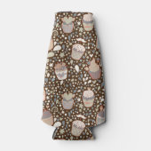 Süßes Muster aus leckeren Kuchen Flaschenkühler (Vorderseite)