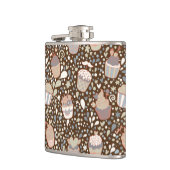 Süßes Muster gemacht von den geschmackvollen Flachmann (Links)