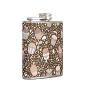 Süßes Muster gemacht von den geschmackvollen Flachmann (Rechts)