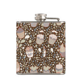 Süßes Muster gemacht von den geschmackvollen Flachmann (Rückseite)