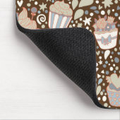 Süßes Muster gemacht von den geschmackvollen Mousepad (Ecke)