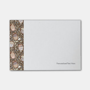 Süßes Muster gemacht von den geschmackvollen Post-it Klebezettel