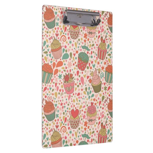 Süßes Muster Klemmbrett (Rechts)