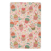 Süßes Muster Mini Klemmbrett (Rückseite)