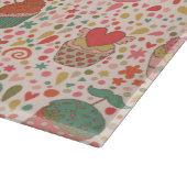 Süßes Muster Schneidebrett (Ecke)