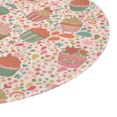 Süßes Muster Schneidebrett (Ecke)