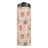Süßes Muster Thermosbecher (Vorderseite)