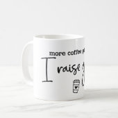 Süßes Mutter-Kaffee-Liebhaber-Geschenk Kaffeetasse (Vorderseite Links)