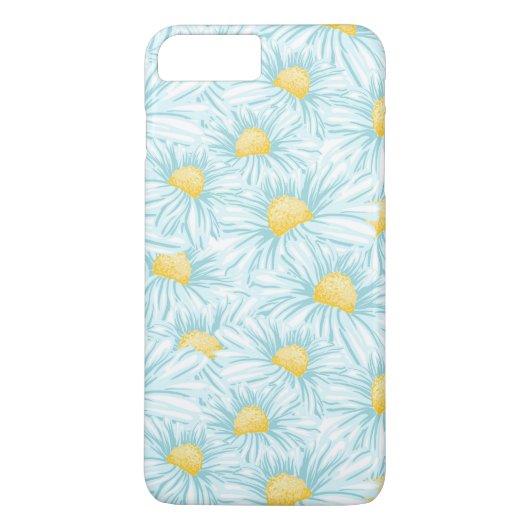 Süßes Nahtloses Daisy Case-Mate iPhone Hülle (Rückseite)