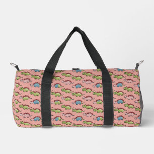 Süßes nahtloses Dinosaurier-Muster Duffle Bag