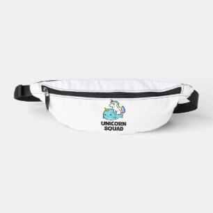 Süßes Narwal-Einhorn-Team Lustiges Einhorn und Nar Bauchtasche